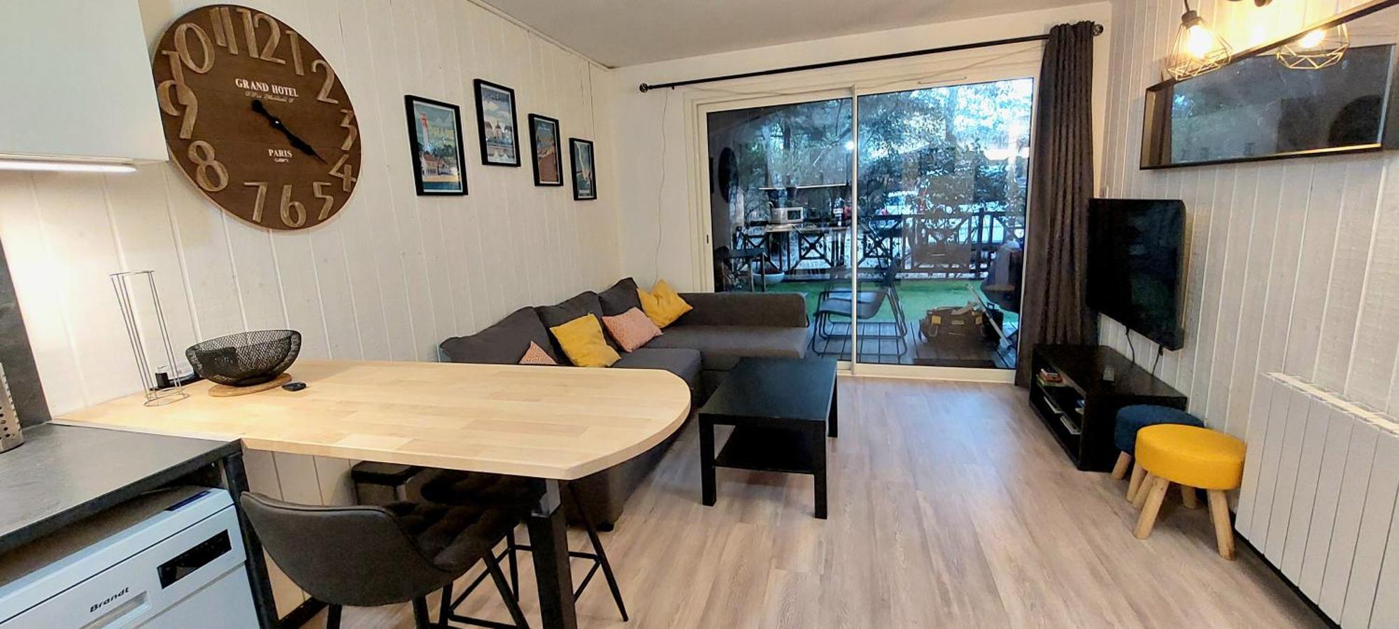 Bassin D'Arcachon Ares Charmant T2 Jardin Apartment Exterior foto